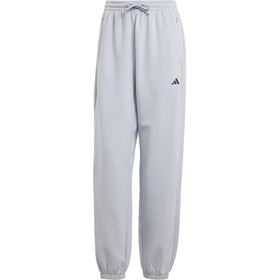 adidas Анцуг Adidas Women's D4T Knitted Open Hem Tracksuit Joggers - Halo Silver