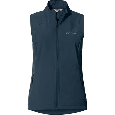 Vaude Дамски елек за колоездене Vaude Women's Yaras Vest Cycling vest - Dark Sea Uni - размер 38 (EU) (154-0075-0612)