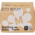 Eco Boom Бамбукови еко пелени гащи Eco Boom Premium - Размер 3, 6-11 kg, 26 броя (ECO BOOM) - ozone