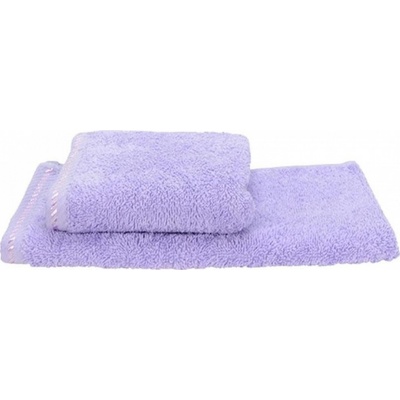 A&R Savý froté ručník na obličej z turecké bavlny 500 g/m fialová světlá 30 x 30 cm