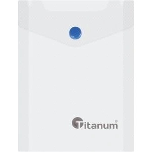 TITANUM Envelope briefcase A6 vertical colorless
