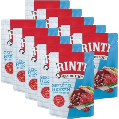 Rinti Adult s hydinovými srdciami 10 x 400 g
