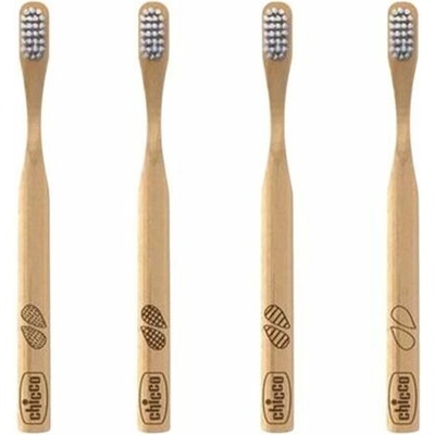 Chicco Kefka zubná ekologická Extra jemná Eco Bamboo