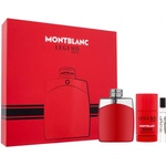 Mont Blanc Legend Red Подаръчен комплект, парфюмна вода 100ml + парфюмна вода 7.5ml + Део стик 75g, мъже