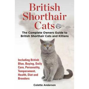 British Shorthair Cats, The Complete Owners Guide to British Shorthair Cats and Kittens Including British Blue, Buying, Daily Care, Personality, Tempe | Colette Anderson (ISBN: 9781909820371)