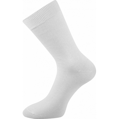 Dámske 100% bavlnené ponožky Bára biela