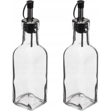 5five Simply Smart Sklenená fľaša na olej/ocot Twin 160 ml sada 2 ks