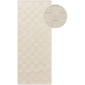 Villeroy & Boch Кремава ръчно изработена вълнена пътека 80x200 cm Scala - Villeroy&Boch (106265-80x200)