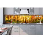 DIMEX ART Фототапет за кухня - слънчева гора 260 x 60 см