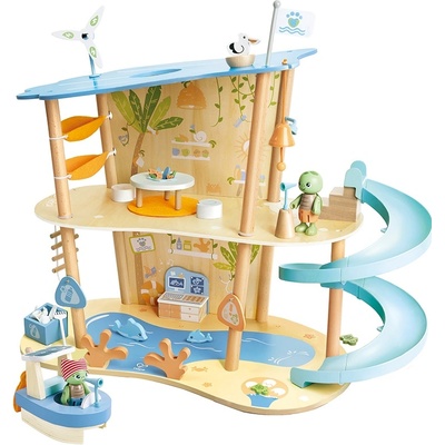 Hape Игрален комплект HaPe International - Къща на океана, Спасителна база (H3419)