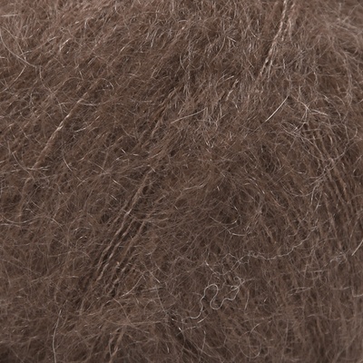 Příze DROPS Kid-Silk uni colour 15 - hnědá