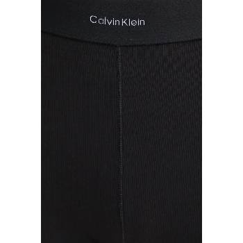 Calvin Klein Underwear Домашен къс панталон Calvin Klein Underwear в черно с изчистен дизайн с висока талия 000QS7216E (000QS7216E)