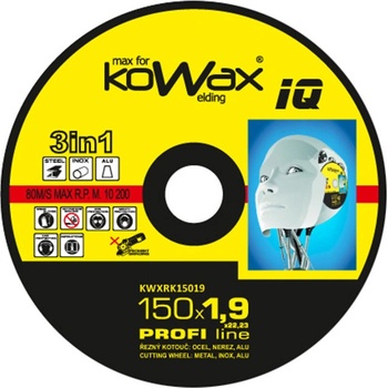 Kowax Kotúč rezací 150 x 1,9 mm KWXRK15019