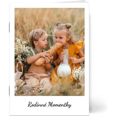 Fotokniha sešit A4 - šablona Fotografická