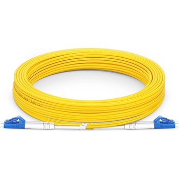 Conneu Оптичен пач кабел LC-UPC-LC-UPC, дуплекс, сингъл мод OS2, 2 мм, 30 метра (CNFJ-LCLCOS2DYE2mm-30)