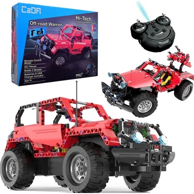 Cada jeep RC 2,4Ghz 531 ks červeno-černá