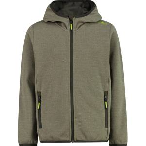 CMP Детско поларено яке CMP Kid's Jacket Fix Hood Fleece jacket - Sage / Pine - размер 164 (EU) (703-6921-0315)