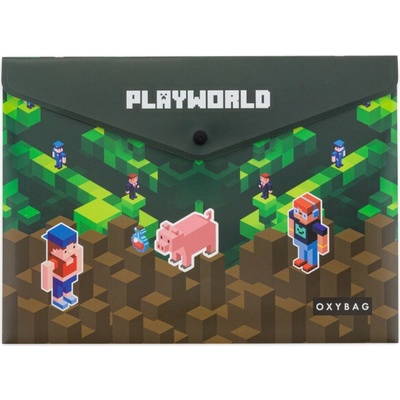 Obálka s drukem A4 s tiskem Playworld