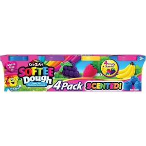 CRA-Z-ART Комплект с моделин Cra-Z-Art - Ароматизиран, 4 цвята (36080) - baby
