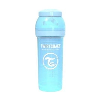 Twistshake antikoliková láhev bílá 260ml