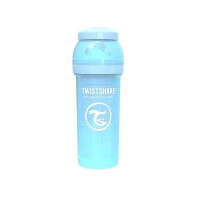 Twistshake antikoliková láhev bílá 260ml