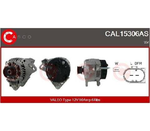 Generátor CASCO CAL15306AS