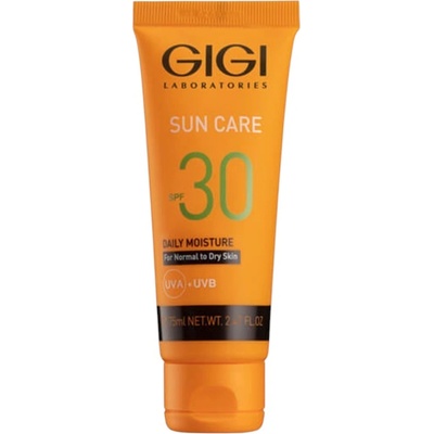 GIGI Laboratories GIGI Sun Care Овлажняващ слънцезащитен крем за суха кожа, SPF30, 75 ml