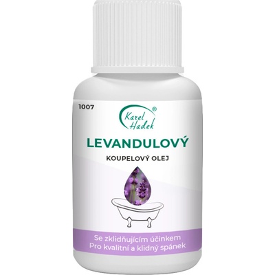 Karel Hádek Levandulový koupelový olej 100 ml