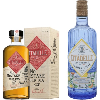 Citadelle No Mistake Old Tom + Citadelle Jardin d'été 46% (set 1 x 0,5 L, 1 x 0,7 L)