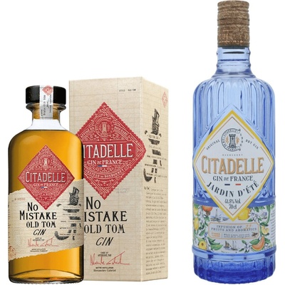 Citadelle No Mistake Old Tom + Citadelle Jardin d'été 46% (set 1 x 0,5 L, 1 x 0,7 L)