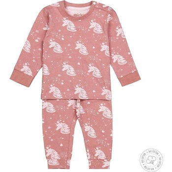 Dirkje dívčí pyžamo jednorožec ružová