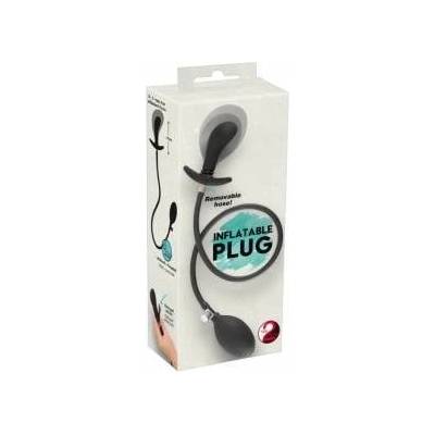 You2Toys Inflatable Plug Silicone Black 8 cm Adjustable Size