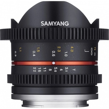 Samyang 8mm T3.1 Cine UMC FishEye II Canon M