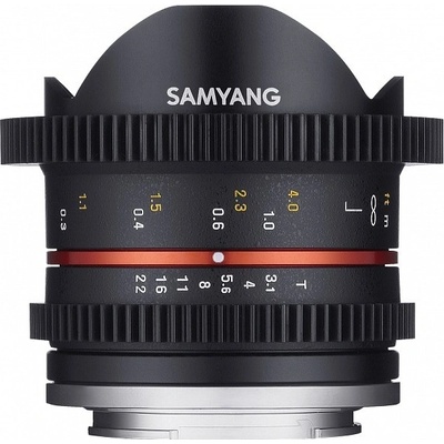 Samyang 8mm T3.1 Cine UMC FishEye II Canon M