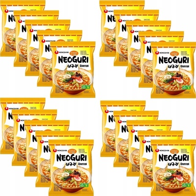 Nongshim Neoguri Ramyun Pikantná polievka Morské plody 20 x 120 g
