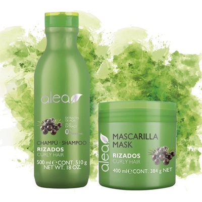 Alea Rizados šampon 500 ml + maska Alea Rizados pro vlnité vlasy 400 ml dárková sada