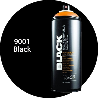MONTANA BLACK 9001 black 400ml