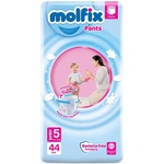 Molfix Пелени гащи Molfix Pants - Junior 5, 12-17 kg, 44 броя (8690536842728) - ozone