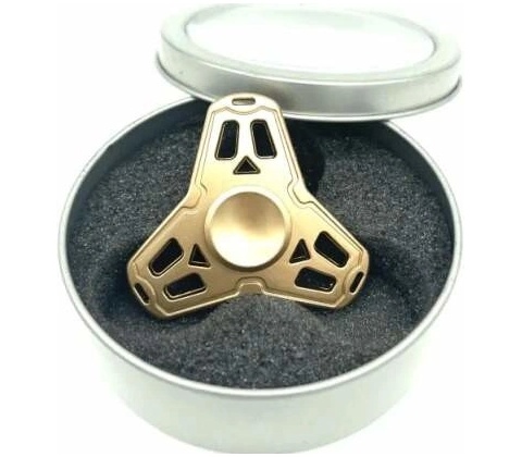 Fidget Spinner Star bronzový
