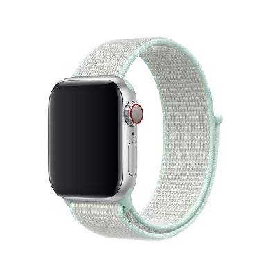 Watch Nike Sport Loop - оригинална текстилна каишка за Apple Watch 38мм, 40мм (светлосин)
