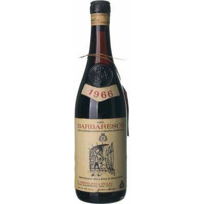 G. Bertolino & Figlio Barbaresco suché červené 1966 0,75 l (holá láhev)