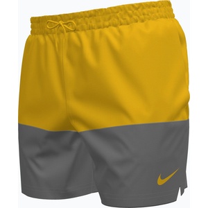 Nike Мъжки бански шорти Nike Split 5" Volley university gold