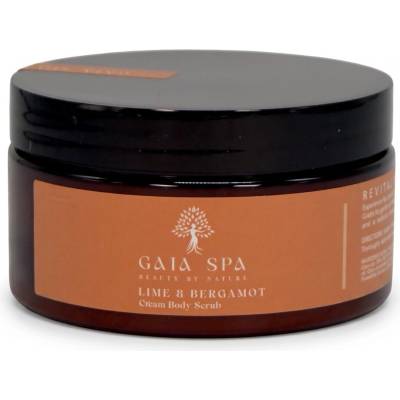 Gaia Spa telový peeling limetka a bergamot 200 ml