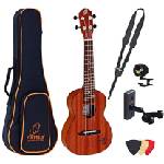 Ortega Guitars RU5MM Deluxe SET Natural Концертно укулеле (<![CDATA[RU5MM-SET]]>)