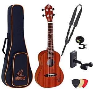 Ortega Guitars RU5MM Deluxe SET Natural Концертно укулеле (RU5MM-SET)