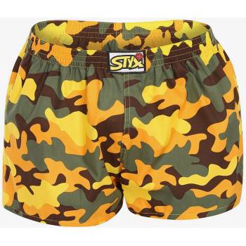 Styx Жълти дамски камуфлажни шорти Styx art Styx | Zhalt | ЖЕНИ | S