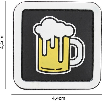 101 INC Nášivka 3D PVC Beer
