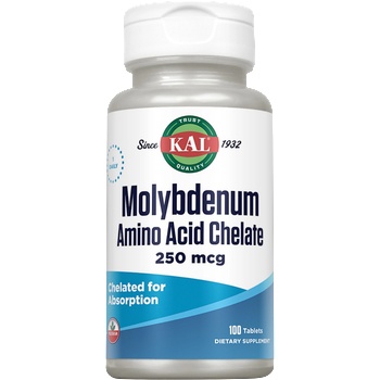 KAL Молибден 250 mcg - 100 таблетки