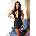 Beauty Night Cameron Dress & Thong Black S/M