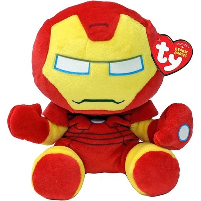 AS Company Ty Beanie Baby Marvel Super Heroes Iron Man 15cm (1607-44005)